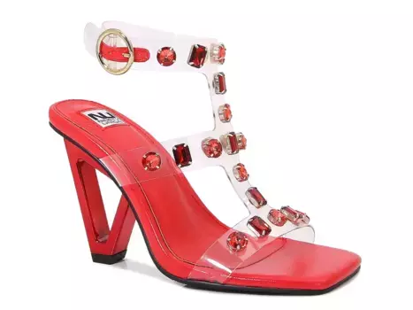 Сандалии Ninety Union Gem, красные