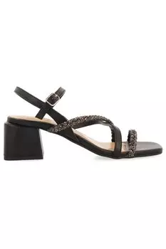 Сандалии Niscemi из кожи и экокожи Gioseppo, черный