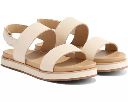 Сандалии Nisolo Go-To Flatform Sandal, цвет Bone