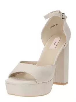 Сандалии Nly By Nelly, крем