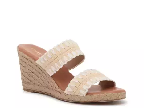 Сандалии Nolita Wedge Andre Assous, Tan/White