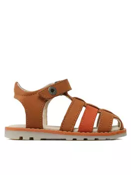 Сандалии Nonosti 895195-10 Kickers, коричневый