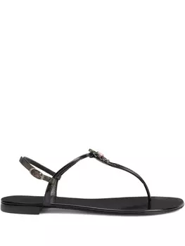 Сандалии Noussa Giuseppe Zanotti, черный