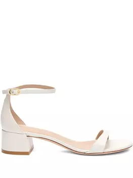 Сандалии Nudistcurve 35 мм Stuart Weitzman, нейтральный