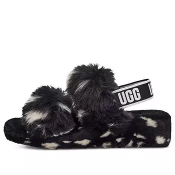 Сандалии о да пятна сандалии Ugg, черный