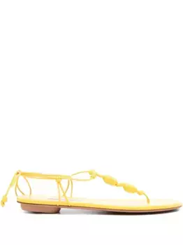 Сандалии Oaxaca Aquazzura, желтый