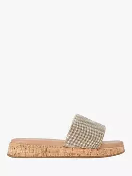 Сандалии облачного мула Carvela, золотой