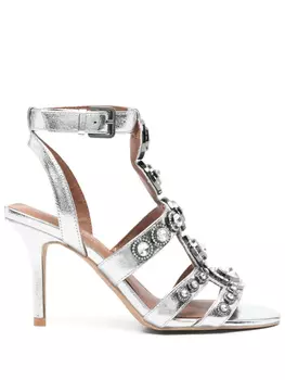 Сандалии Octavia 85 мм Kurt Geiger London, серебряный