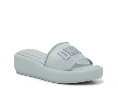 Сандалии Odina Wedge Sandal Dkny, цвет sagegreen