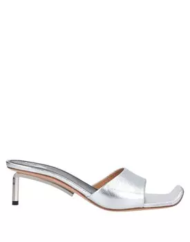 Сандалии Off, серебро