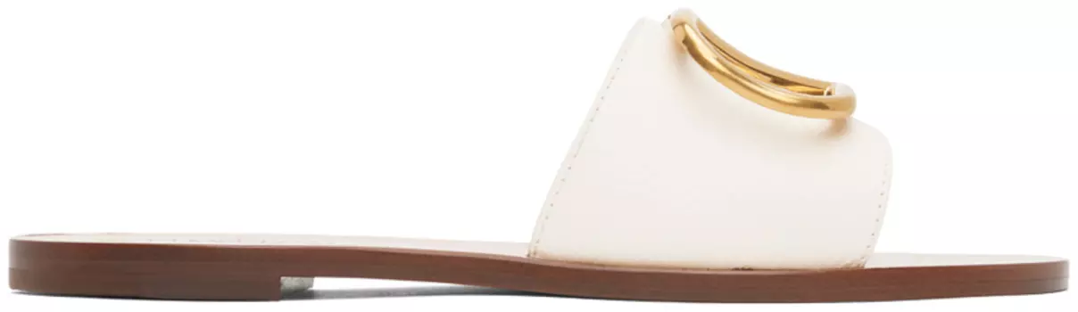 Сандалии Off-White с логотипом VLogo Valentino Garavani