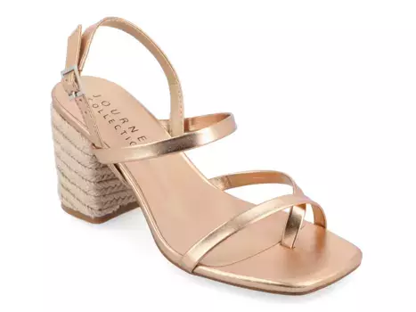 Сандалии Olivina Sandal Journee Collection, золотой/металлик