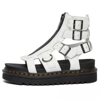 Сандалии olson sandals white Dr. Martens, белый