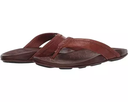 Сандалии OluKai Hiapo, цвет Rum/Dark Wood