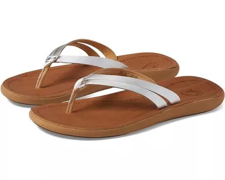 Сандалии OluKai Kapehe Luana, цвет Silver/Sahara