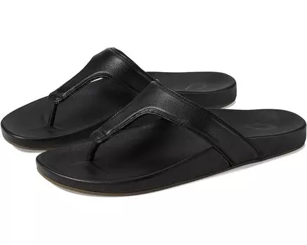 Сандалии OluKai Kipe‘A Lipi, цвет Black/Black