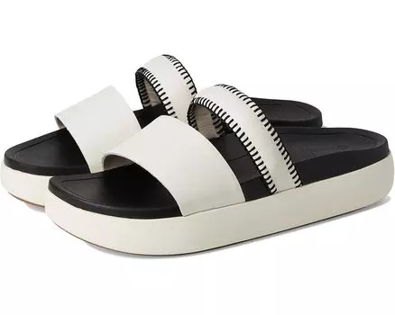 Сандалии OluKai Pae, цвет White Sand/Lava Rock