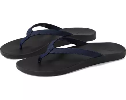 Сандалии OluKai Puawe, цвет Deepest Depths/Black