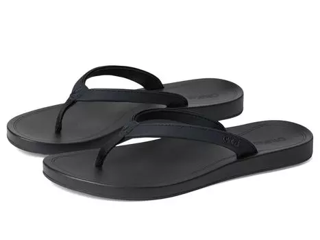 Сандалии OluKai 'Uiki, цвет Lava Rock/Lava Rock