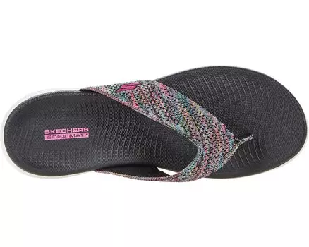 Сандалии On-The-Go 600 Multi Knit 3 Point Sandal SKECHERS Performance, черный