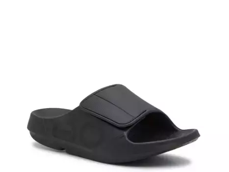 Сандалии Ooahh Sport Flex Slide Oofos, черный