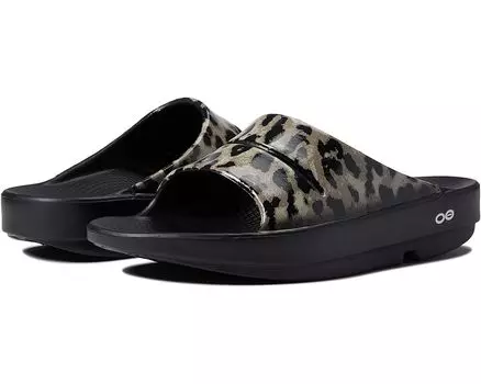 Сандалии OOFOS OOahh Limited, цвет Cheetah
