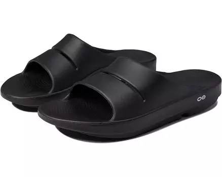 Сандалии OOFOS OOahh Slide, черный
