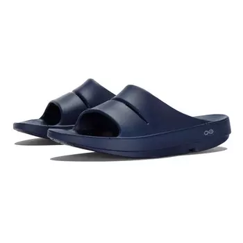 Сандалии OOFOS OOahh Slide, нави синий