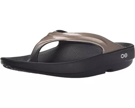 Сандалии OOFOS OOlala, цвет Black/Latte