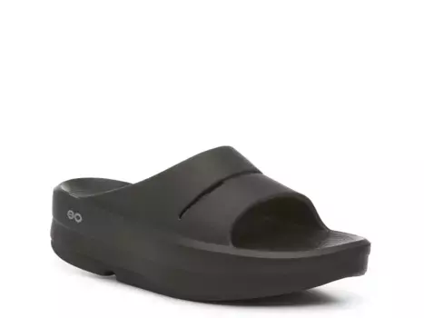 Сандалии Oomega Ooahh Wedge Sandal Oofos, черный