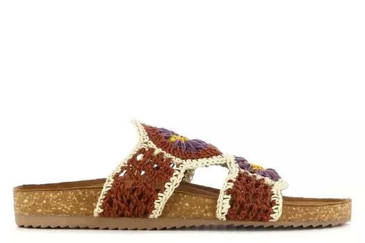 Сандалии Oya на плоской подошве Camila'S, мультиколор