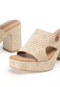 Сандалии Padawan Grabado POPA, бежевый