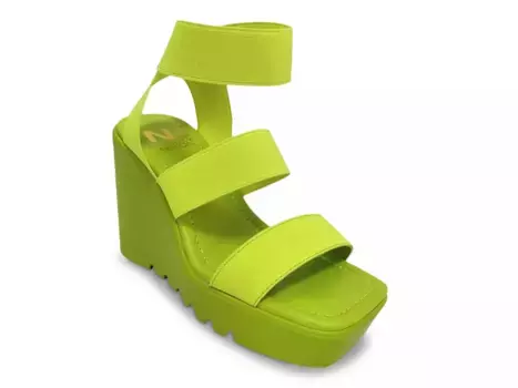 Сандалии Paige Platform Ninety Union, Lime Green