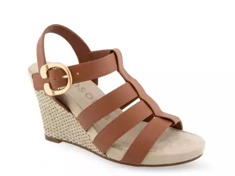 Сандалии Paige Wedge Sandal Aerosoles, цвет tan
