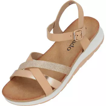 Сандалии palado, цвет nude rose