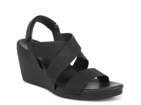 Сандалии Palmer Wedge Sandal Naturalizer, черный