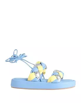 Сандалии Paolo Mattei, небесно-голубой