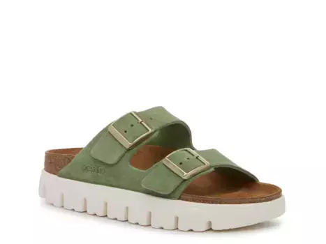 Сандалии Papillio By Birkenstock Arizona Platform Slide Sandal, зеленый