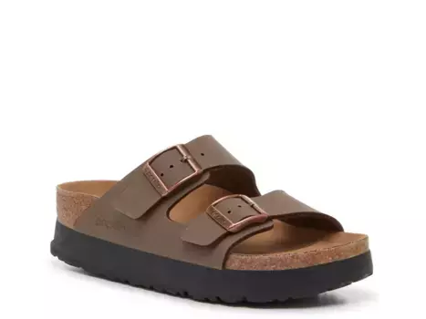 Сандалии Papillio By Birkenstock Arizona Platform Slide Sandal, коричневый
