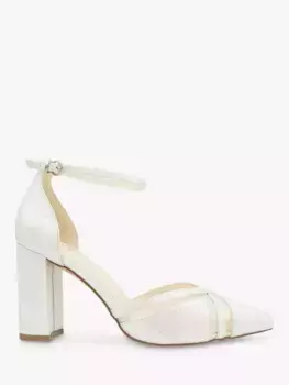 Сандалии Paradox London Rhea Shimmer Block, слоновая кость