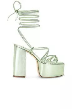 Сандалии Paris Texas Malena Platform, цвет Spring Green