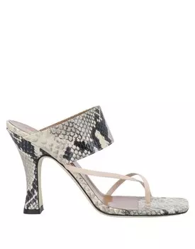 Сандалии Paris Texas, слоновая кость