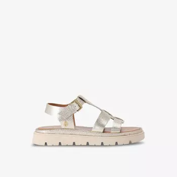 Сандалии Pavilion из кожи с Т-образной перекладиной Carvela Comfort, золотой