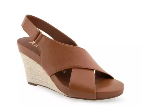 Сандалии Payton Espadrille Wedge Sandal Aerosoles, коричневый