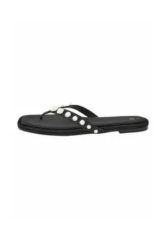 Сандалии PEARL EFFECT TOE POST REGULAR WIDE FIT Next, цвет black