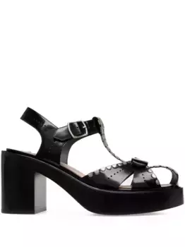 Сандалии Peggy Gut 85 мм Bally, черный