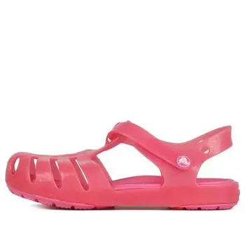 Сандалии pink sandals Crocs, розовый