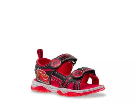 Сандалии Pixar Cars Sport Sandal Disney, черный/красный