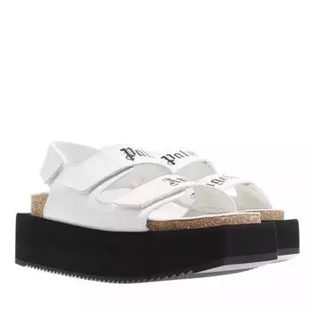 Сандалии platform birk white Palm Angels, бежевый