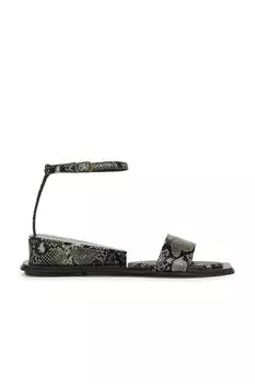 Сандалии Plinth Jeffrey Campbell, green snake